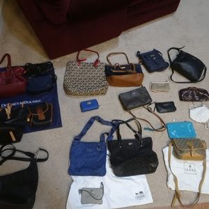 Michael Kors, Coach, Calvin Klein, Gucci, Dooney